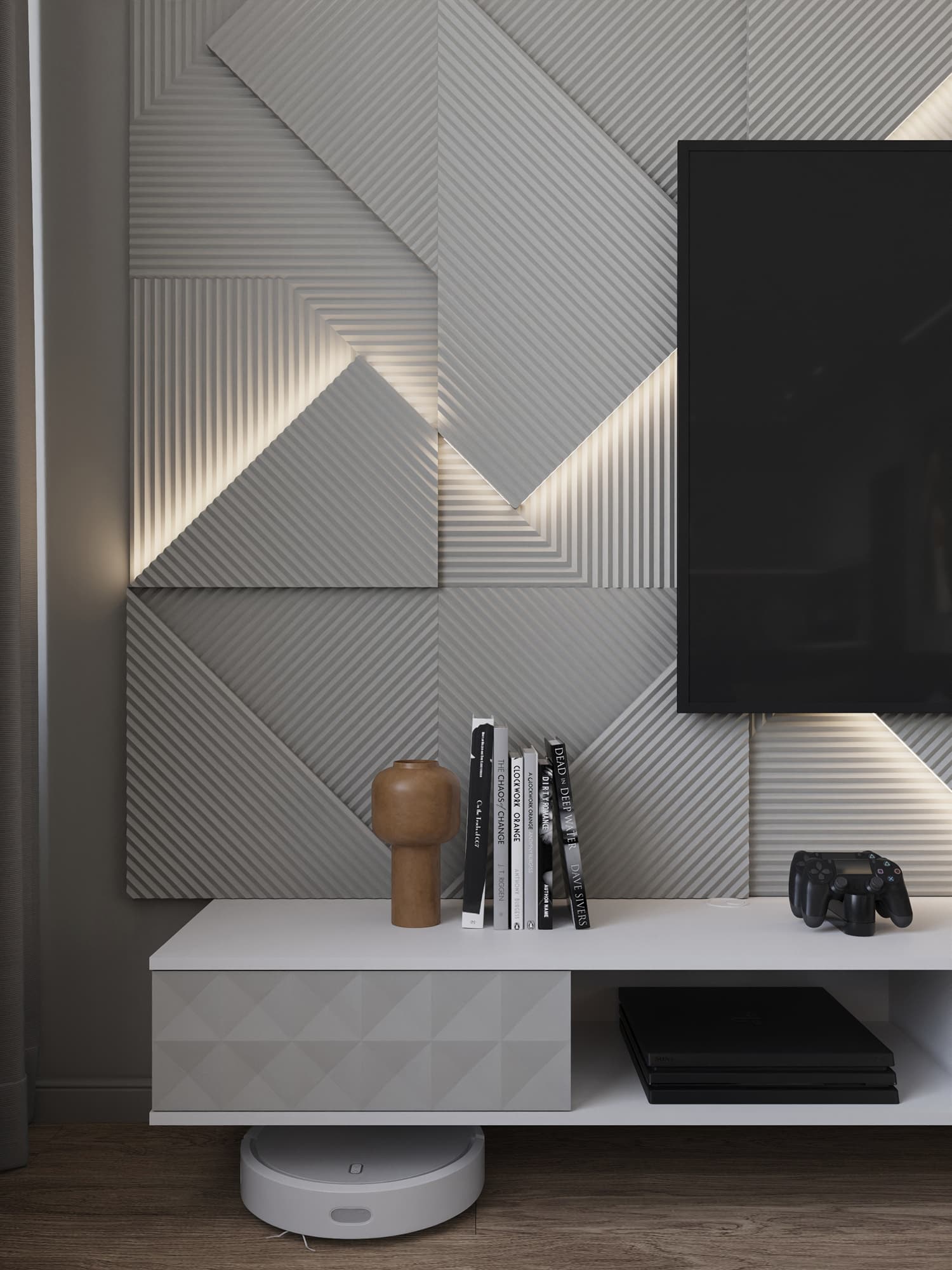 Стеновые 3D панели "Кварц" / CRYSTAL