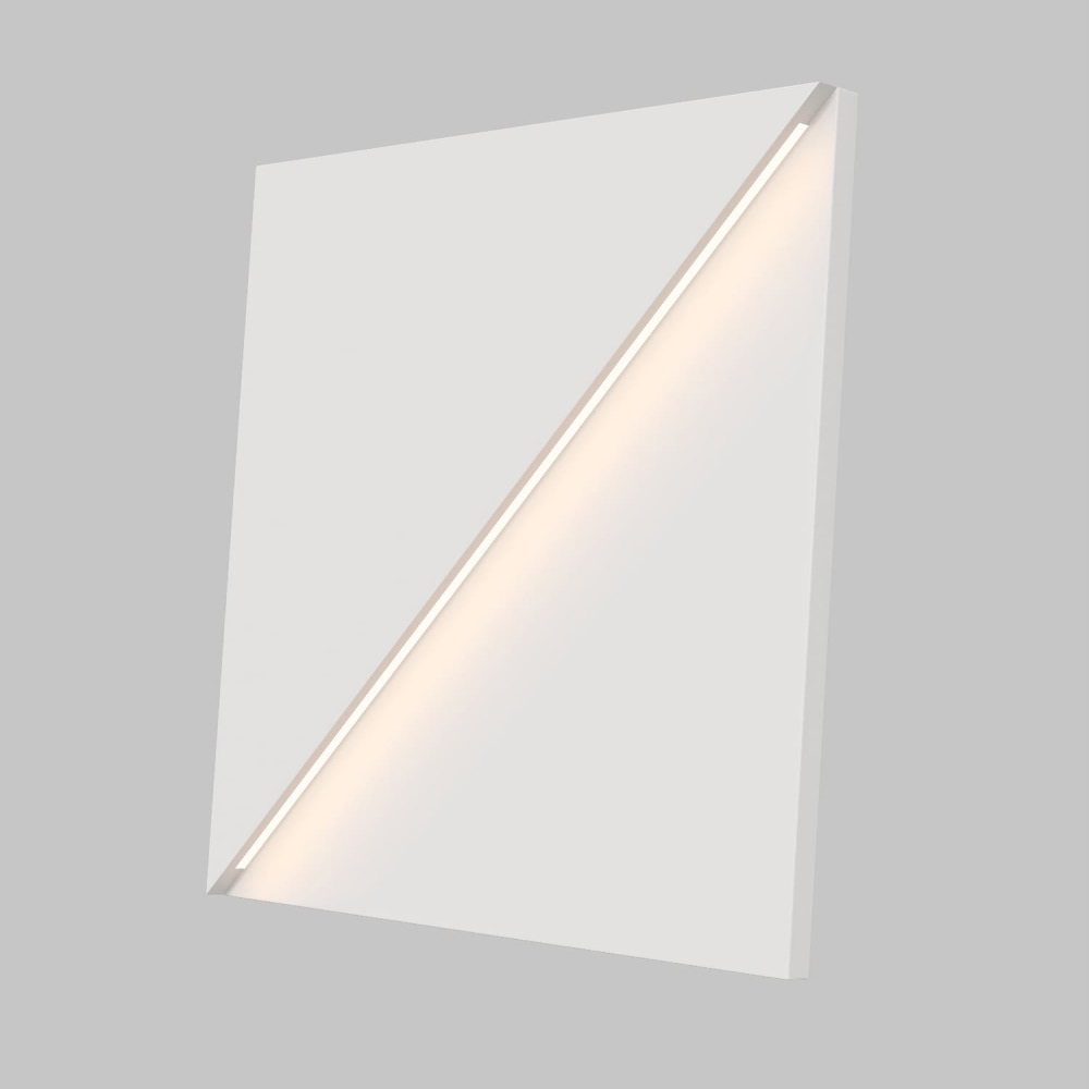 Модульная стеновая панель с 3D и LED подсветкой МИЛК / FRACTO