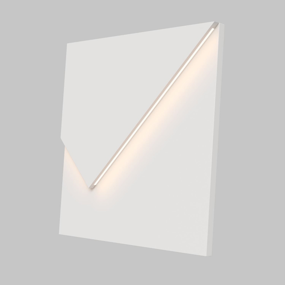 Модульная стеновая панель с 3D и LED подсветкой МИЛК / FRACTO