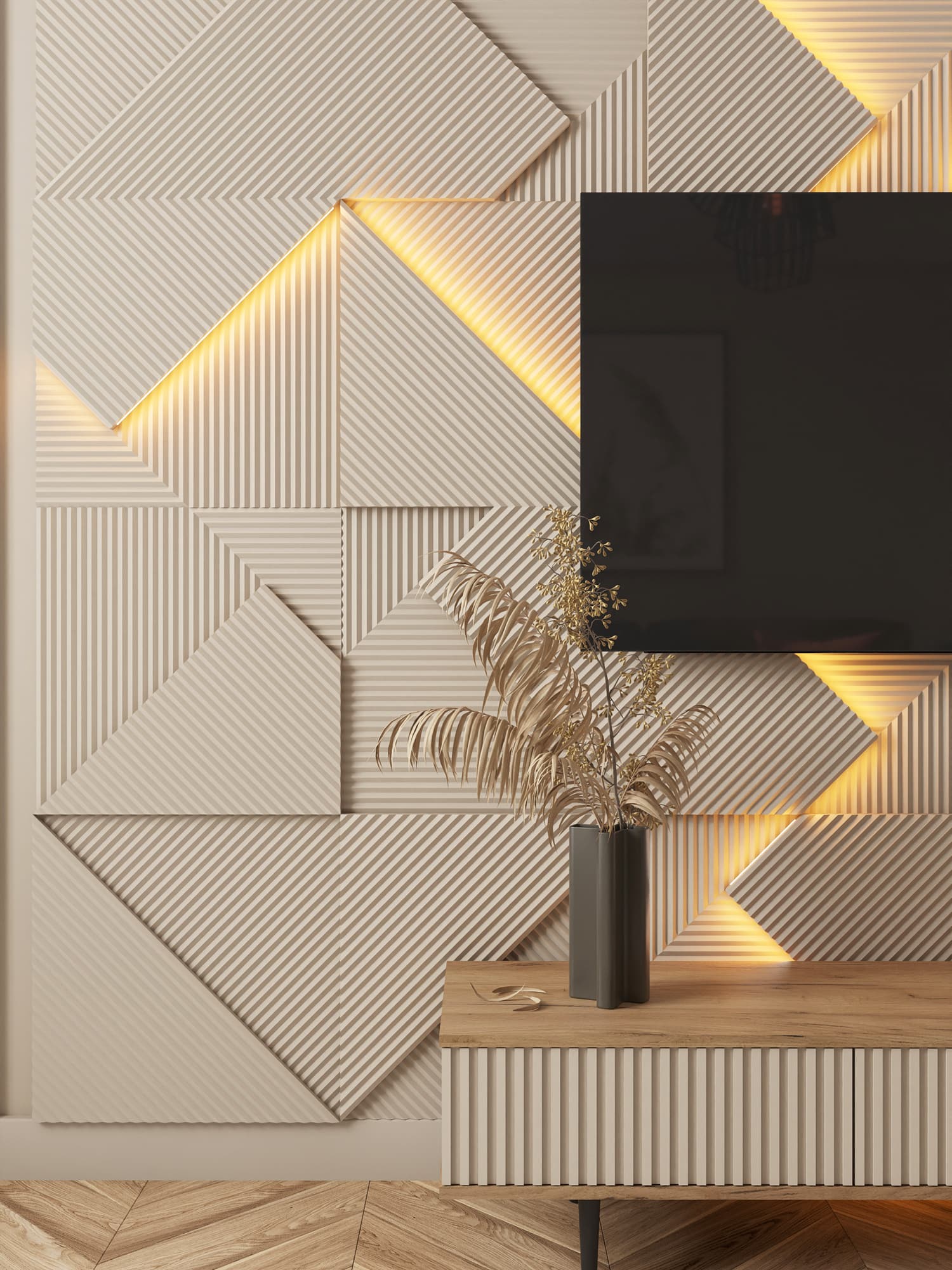 Стеновые 3D панели "Амарок" / CRYSTAL