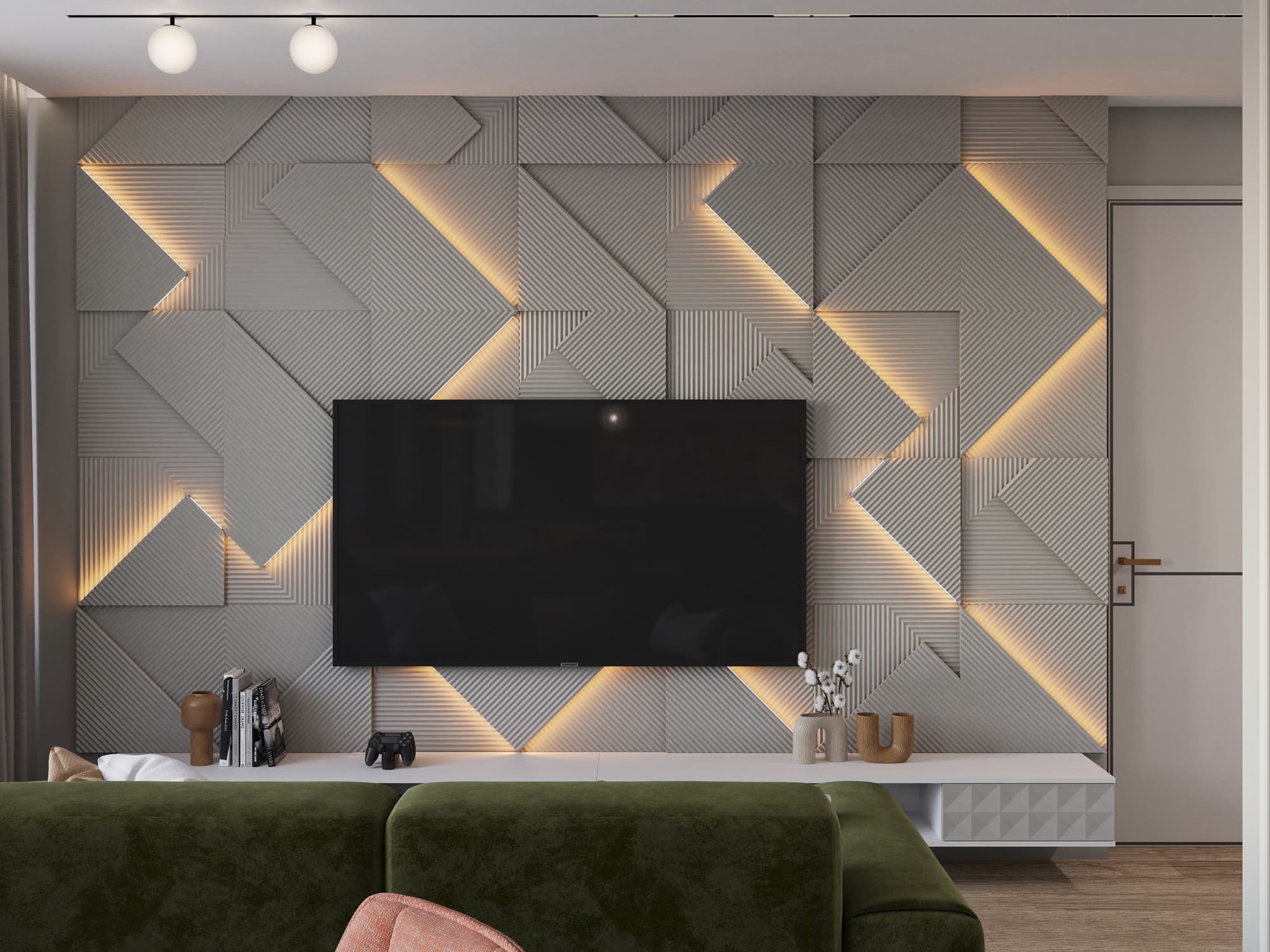 Стеновые 3D панели "Кварц" / CRYSTAL