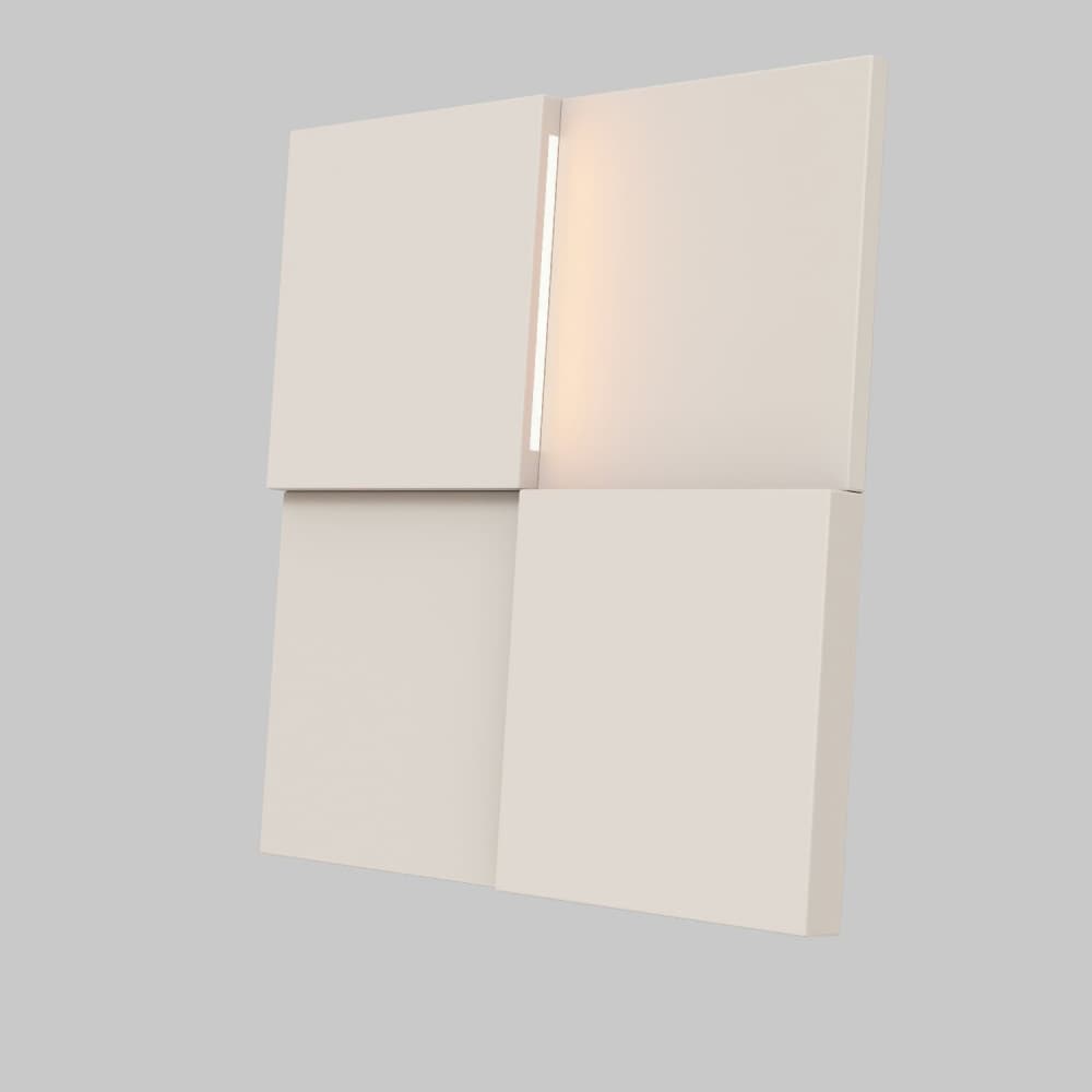 Модульная стеновая панель с 3D и LED подсветкой АМАРОК / PIXEL