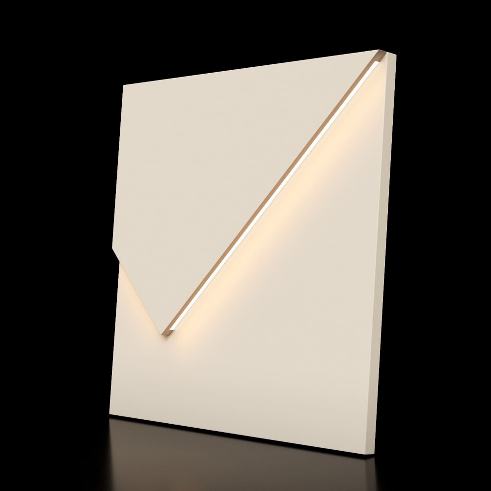 Модульная стеновая панель с 3D и LED подсветкой АМАРОК / FRACTO