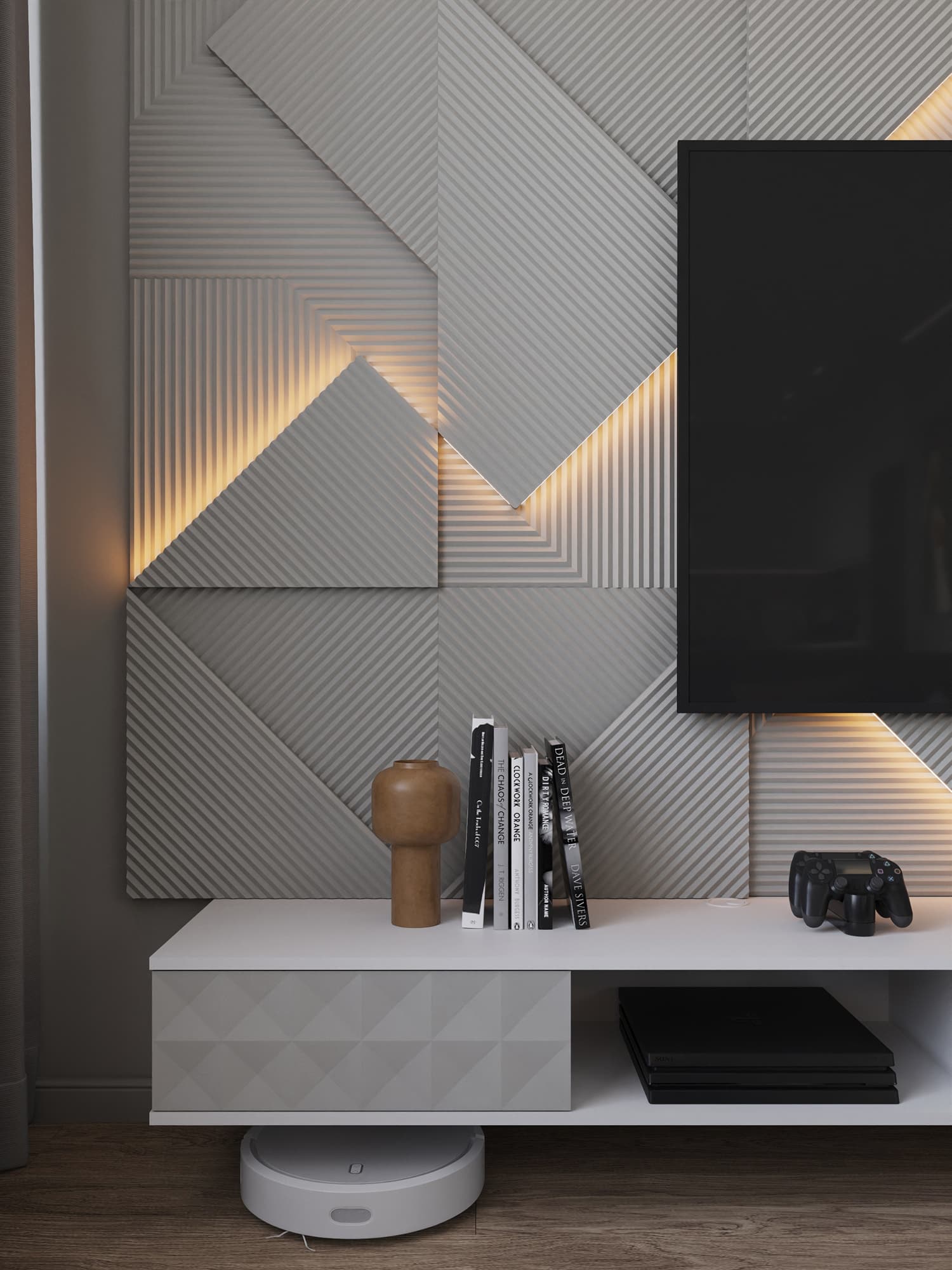 Стеновые 3D панели "Кварц" / CRYSTAL